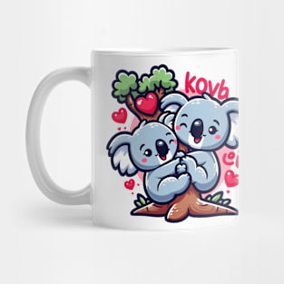 Valentine's Cartoon Delights T-Shirt Mug